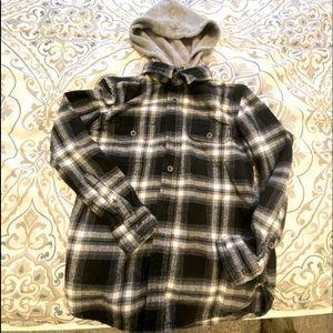 Jachs plaid kids hoodie